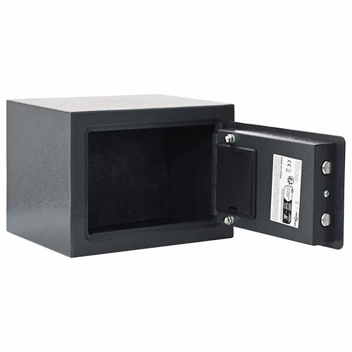 Caja fuerte digital Gris oscuro 23 x 17 x 17 cm Acero
