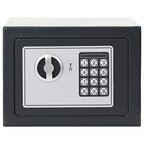 Caja fuerte digital Gris oscuro 23 x 17 x 17 cm Acero
