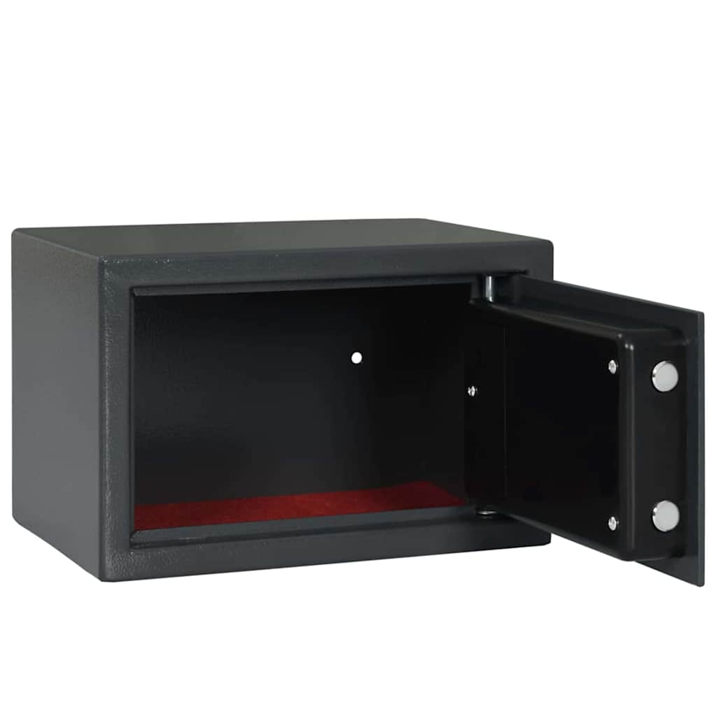 Caja fuerte digital Gris oscuro 31 x 20 x 20 cm Acero