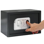 Caja fuerte digital Gris oscuro 31 x 20 x 20 cm Acero