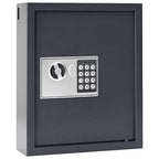 Caja fuerte digital Gris oscuro 30 x 10 x 36,5 cm Acero