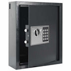 Caja fuerte digital Gris oscuro 30 x 10 x 36,5 cm Acero