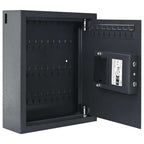 Caja fuerte digital Gris oscuro 30 x 10 x 36,5 cm Acero