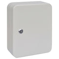 Caja de Llaves con cerradura Marfil 20 x 7,5 x 25 cm Acero