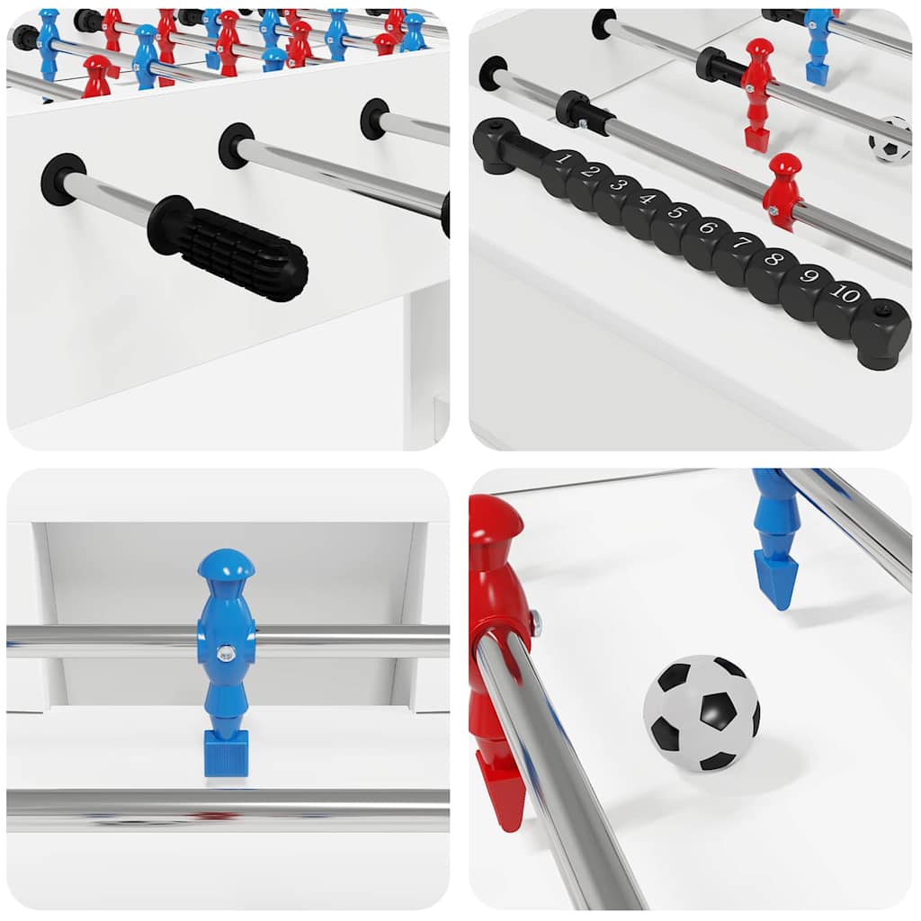 Mesa de Futbolín 125 x 60,5 x 80 cm Madera de ingeniería