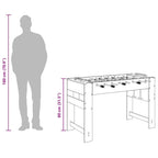 Mesa de Futbolín 125 x 60,5 x 80 cm Madera de ingeniería