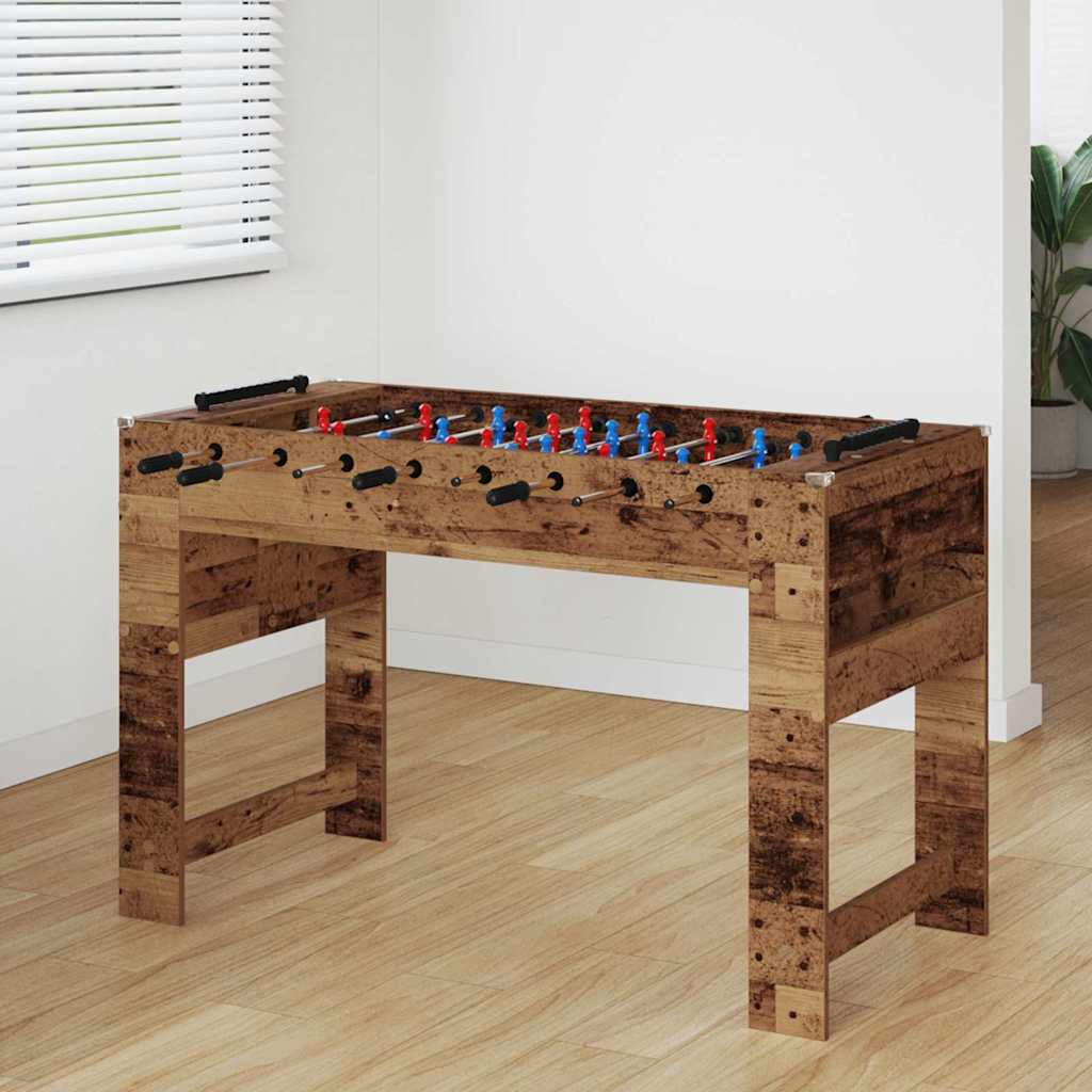 Foosball Table 125 x 60.5 x 80 cm Engineered Wood