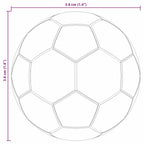 Fútbol de Mesa 12 pcs 3,6 x 3,6 cm Polipropileno