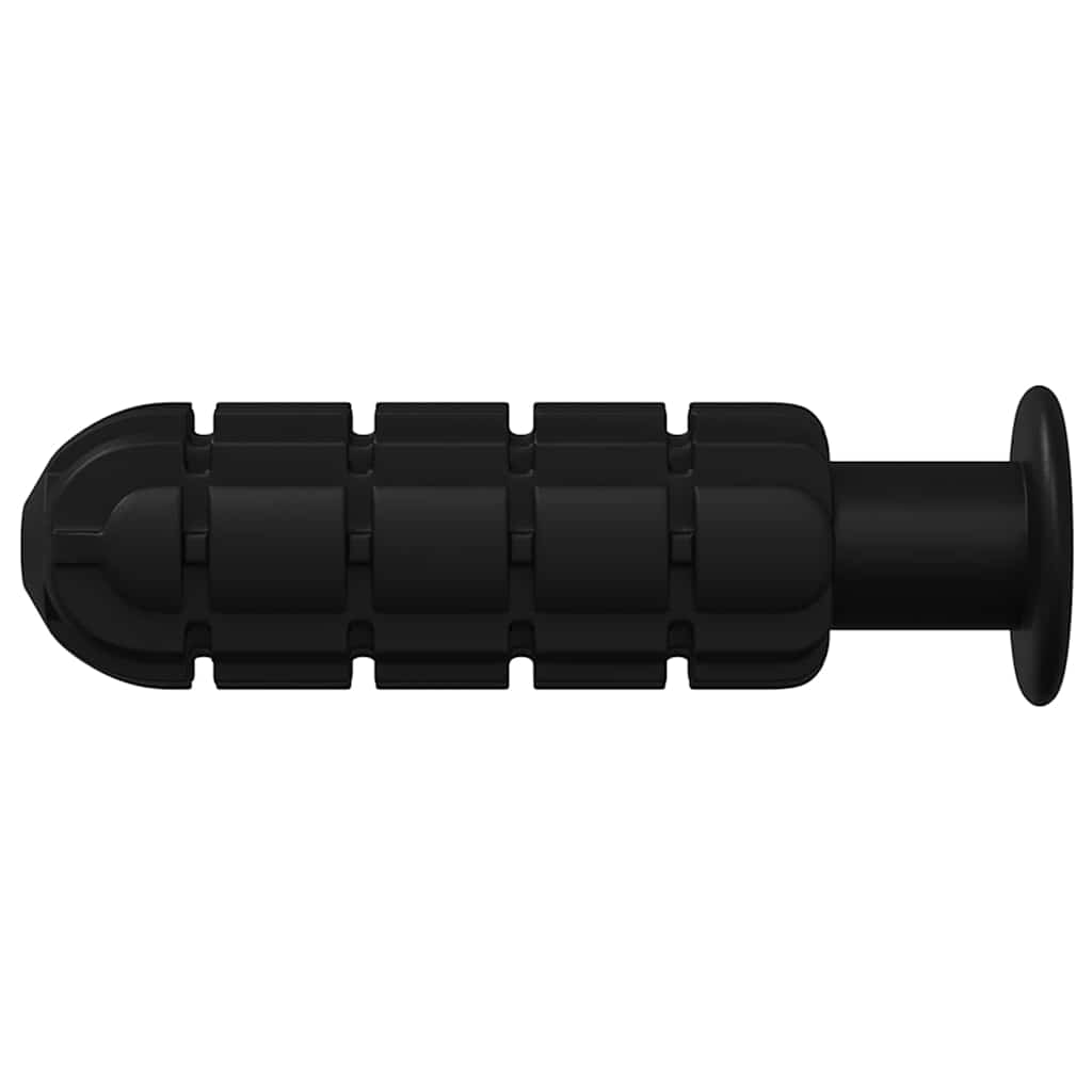 Mangos de Mesa de Futbolín 10 pcs Negro 2,8 x 2,8 x 9,3 cm PP