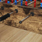 Foosball Table Caps 10 pcs Black 1.5 x 1.5 x 1 cm PP