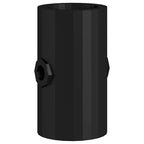 Tacos de mesa de futbolín 10 pcs Negro 1,7 x 1,7 x 3,2 cm PP