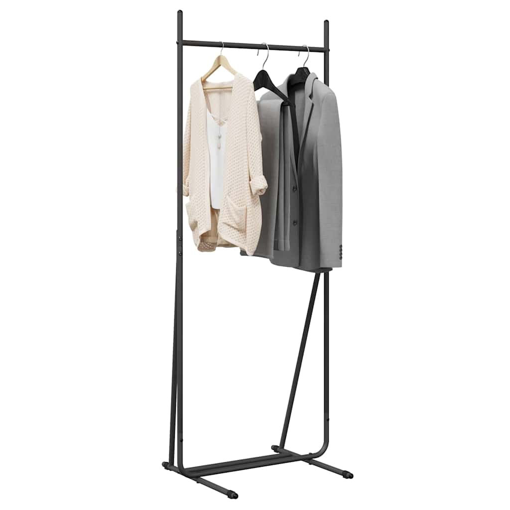 Perchero para ropa Negro 62 x 48 x 158 cm Acero