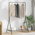 Perchero para ropa Negro 100 x 56 x 154 cm Acero