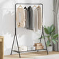 Black Clothes Rack 100 x 56 x 154 cm Steel