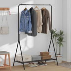 Perchero para ropa Negro 100 x 56 x 154 cm Acero