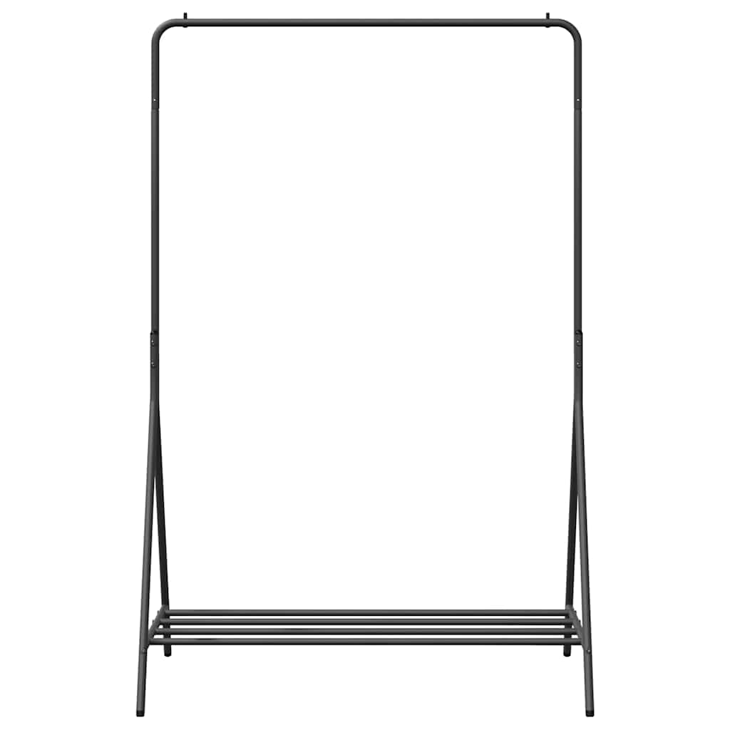Perchero para ropa Negro 100 x 56 x 154 cm Acero
