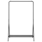 Perchero para ropa Negro 100 x 56 x 154 cm Acero