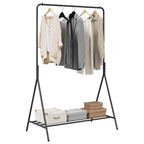 Perchero para ropa Negro 100 x 56 x 154 cm Acero