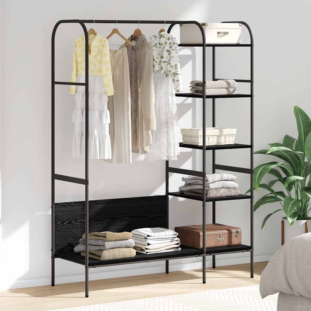Garment Rack Beige 120 x 44 x 160 cm Engineered Wood