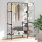 Garment Rack Beige 120 x 44 x 160 cm Engineered Wood