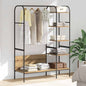 Garment Rack Beige 120 x 44 x 160 cm Engineered Wood