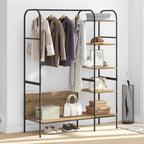 Perchero para ropa Beige 120 x 44 x 160 cm Madera de ingeniería