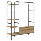 Perchero para ropa Beige 120 x 44 x 160 cm Madera de ingeniería