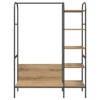 Perchero para ropa Beige 120 x 44 x 160 cm Madera de ingeniería