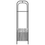 Perchero para ropa Gris 100 x 44 x 160 cm Madera de ingeniería