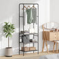 Sonoma Grey Clothes Rack with Shelf 60 x 30 x 171 cm