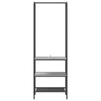 Perchero para ropa con estante Gris sonoma 60 x 30 x 171 cm
