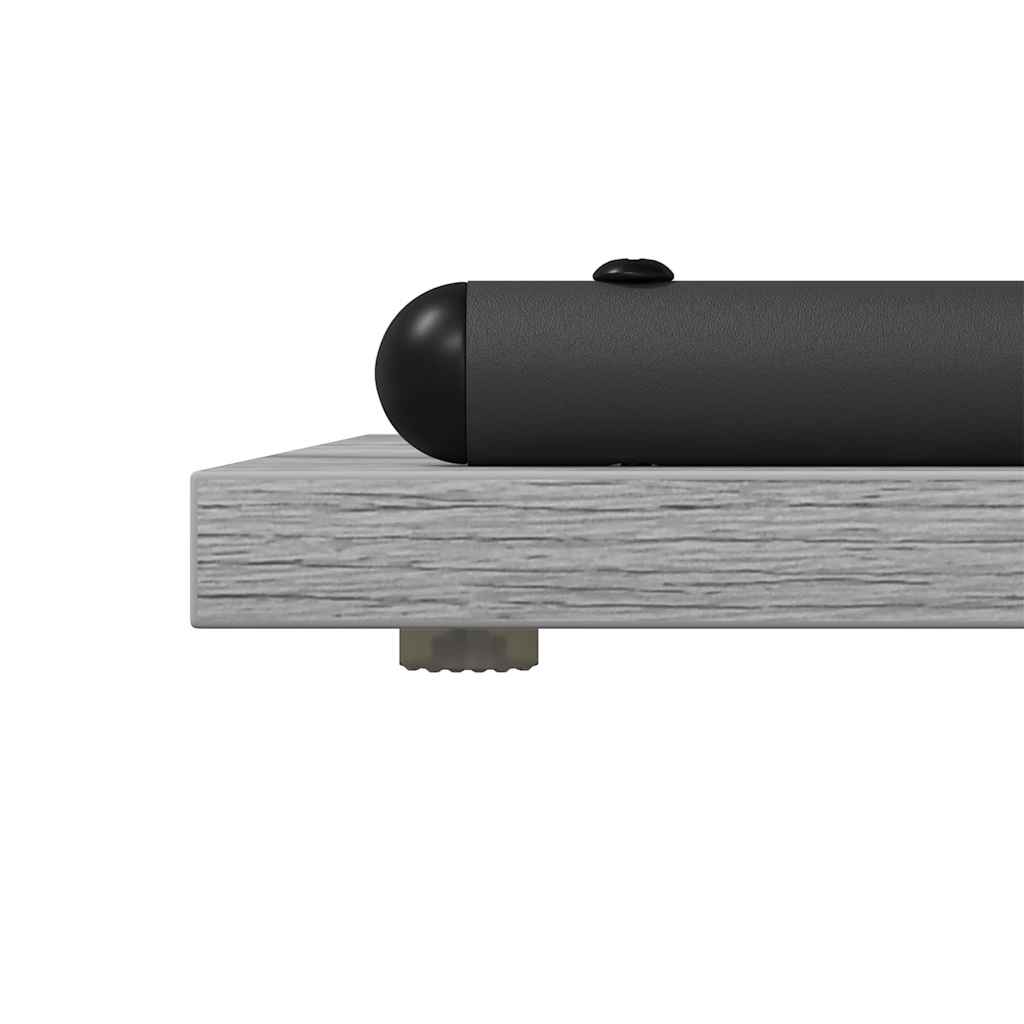 Mesa Consola con estante Gris Sonoma 101 x 35 x 80,5 cm