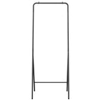Perchero para ropa Negro 60 x 53 x 155 cm Acero