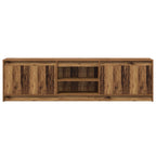 Unidades de TV 2 pcs Marrón 180 x 34 x 50 cm