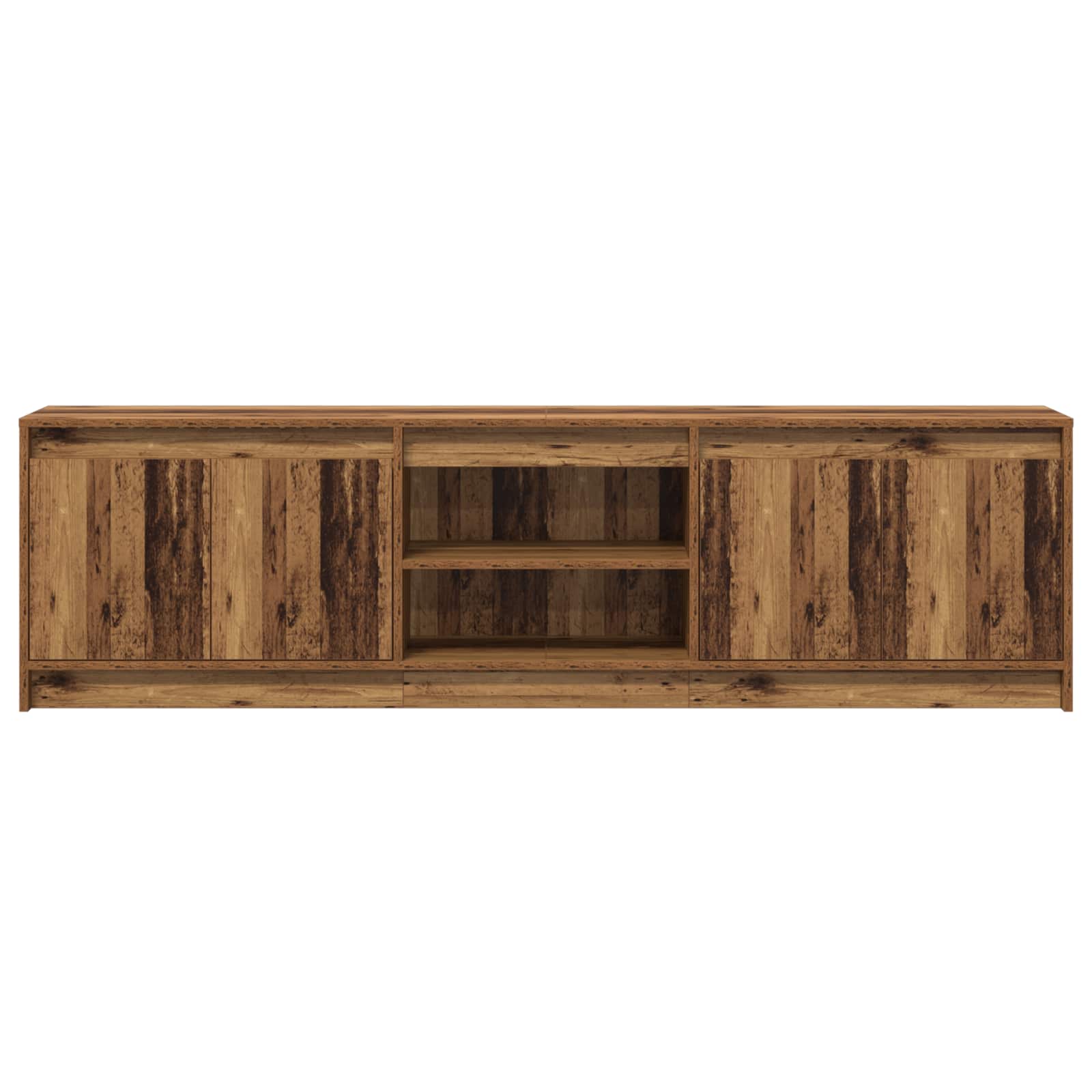 Unidades de TV 2 pcs Marrón 180 x 34 x 50 cm