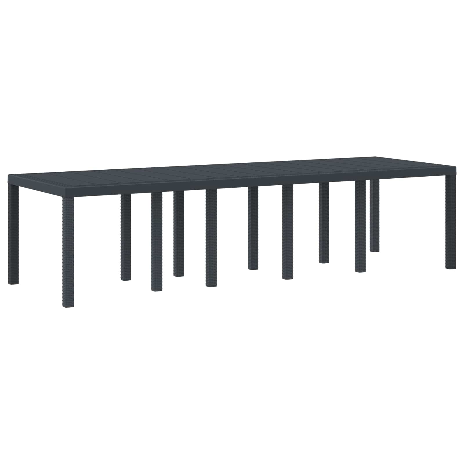 Garden Table 100 x 100 x 73 cm Synthetic Rattan