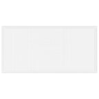 Conjunto de Comedor de Jardín 7 pcs Blanco Polipropileno