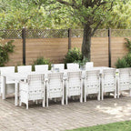 Conjunto de Comedor de Jardín 13 pcs Antracita Ratan Polt