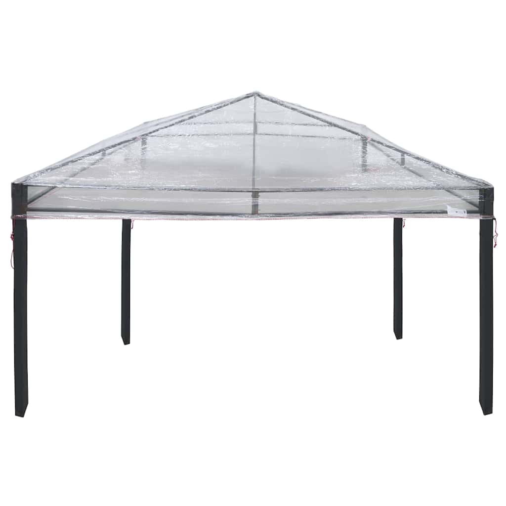 Reemplazo de funda de gazebo 300 x 300 x 26 cm Transparente PVC