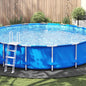 Lona para el fondo de la piscina Gris Claro Ø 610 cm