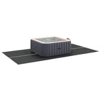 Lona para el fondo de la piscina Negro 420 x 220 x 0,1 cm