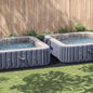 Lona para el fondo de la piscina Negro 420 x 220 x 0,1 cm