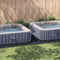 Lona para el fondo de la piscina Negro 420 x 220 x 0,1 cm