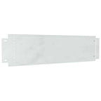 Borduras para césped 10 pcs Plateado 100 x 25 x 0,07 cm