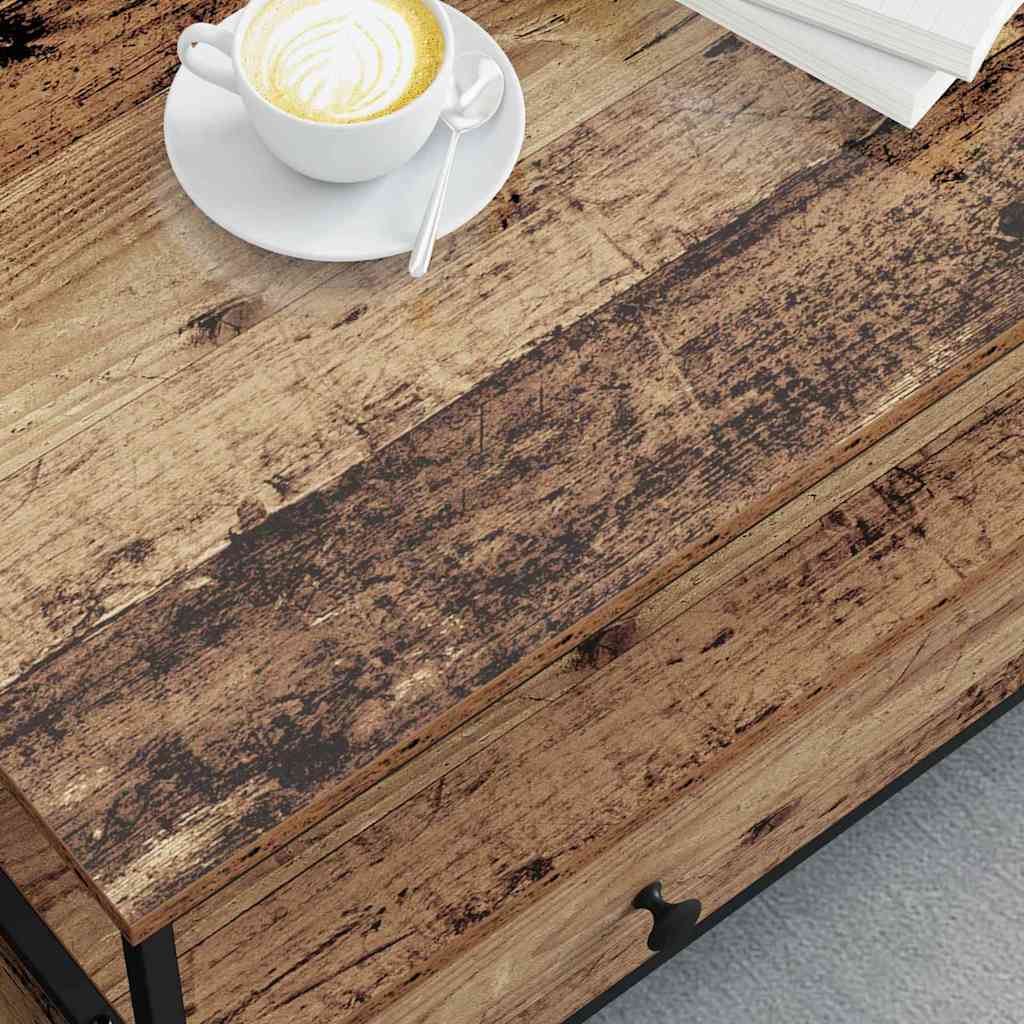Mesa de Café Madera vieja 100 x 51 x 45 cm Madera contrachapada