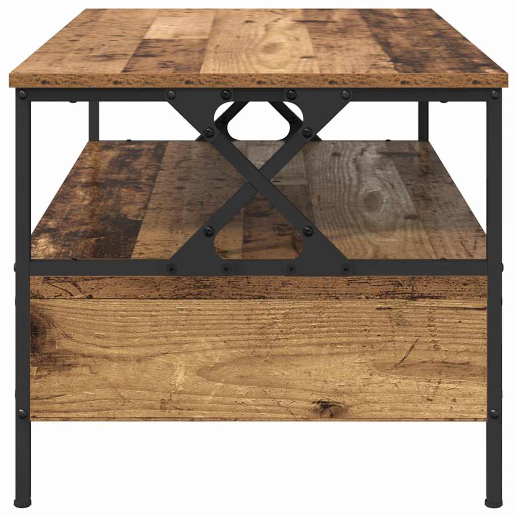 Mesa de Café Madera vieja 100 x 51 x 45 cm Madera contrachapada