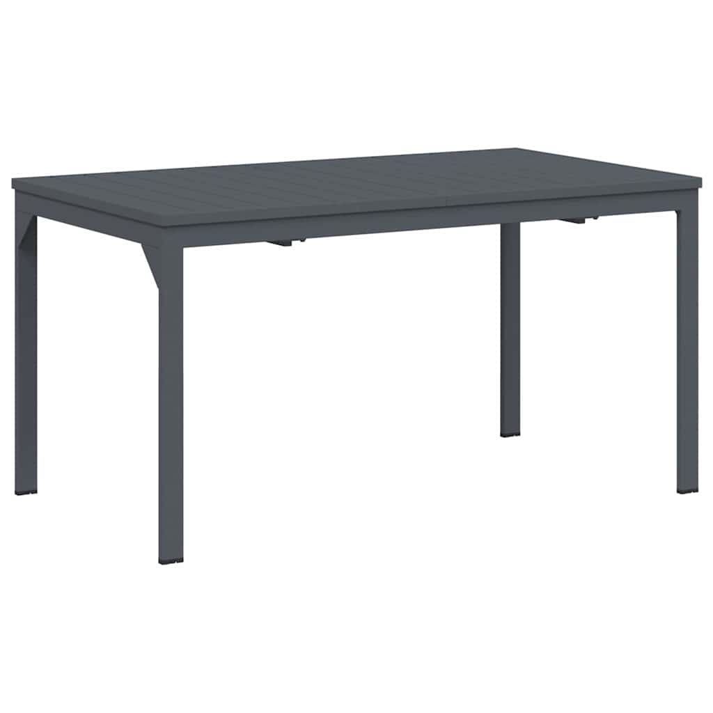 Conjunto de Comedor de Jardín 7 pcs Antracita