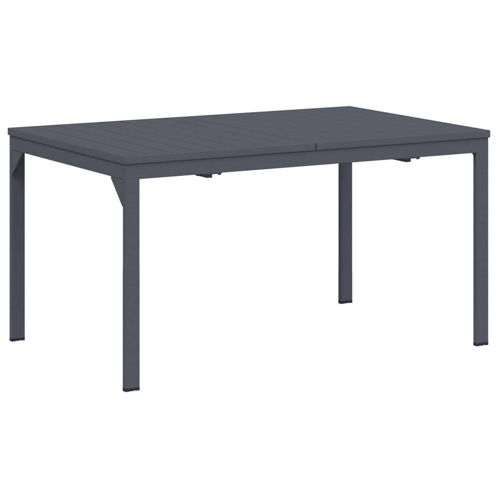 Conjunto de Comedor de Jardín 9 pcs Antracita