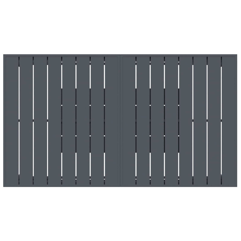Conjunto de Comedor de Jardín 9 pcs Negro ratán sintético
