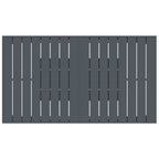 Conjunto de Comedor de Jardín 9 pcs Negro ratán sintético